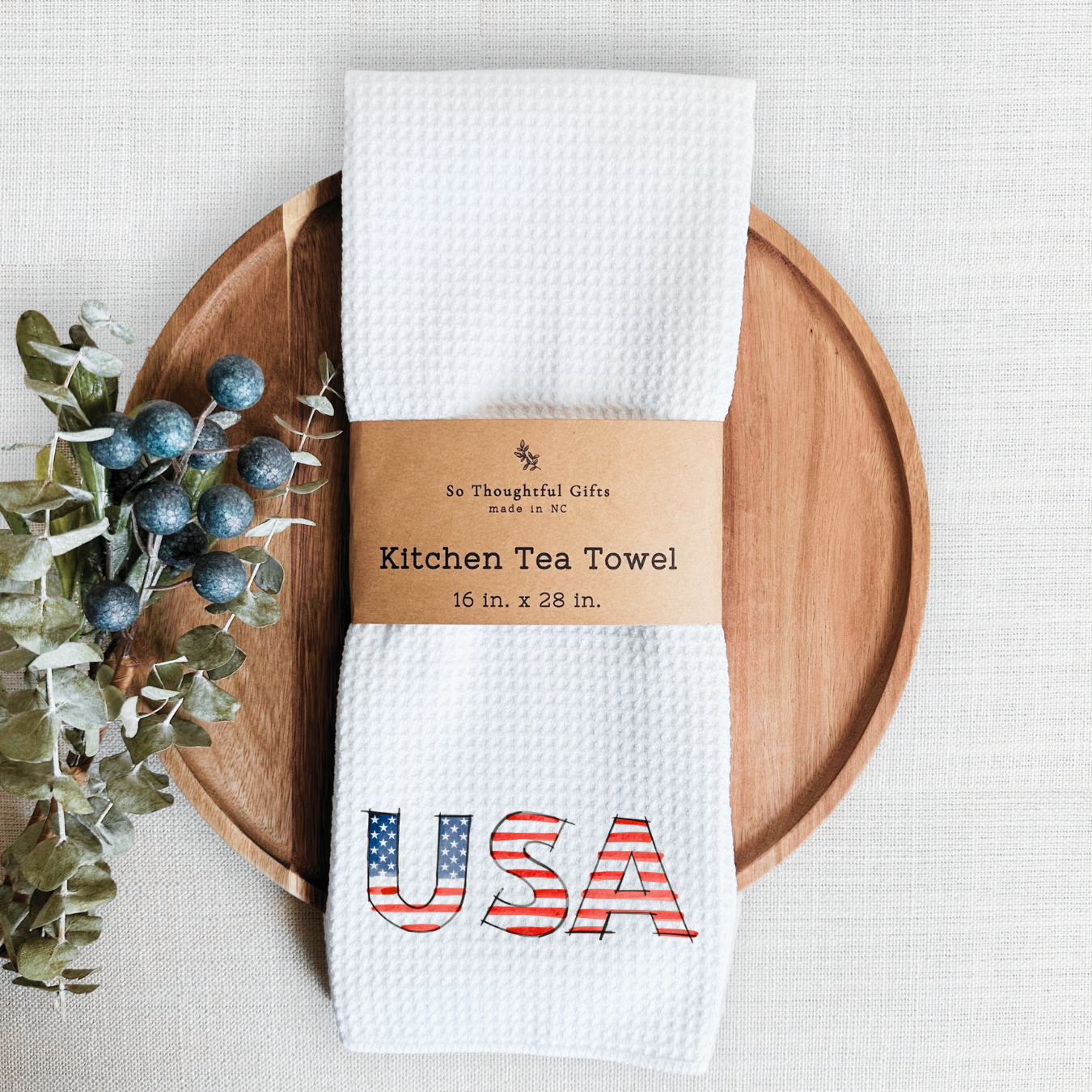 Patriotic Dish Towel - USA