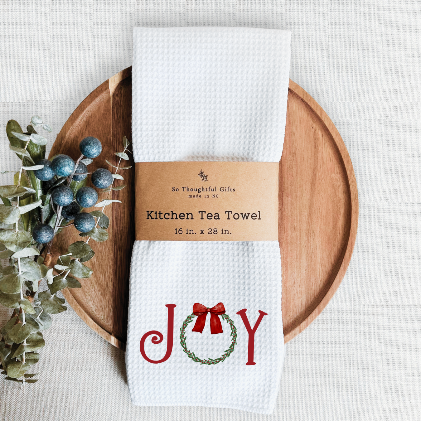 Christmas Dish Towel - JOY