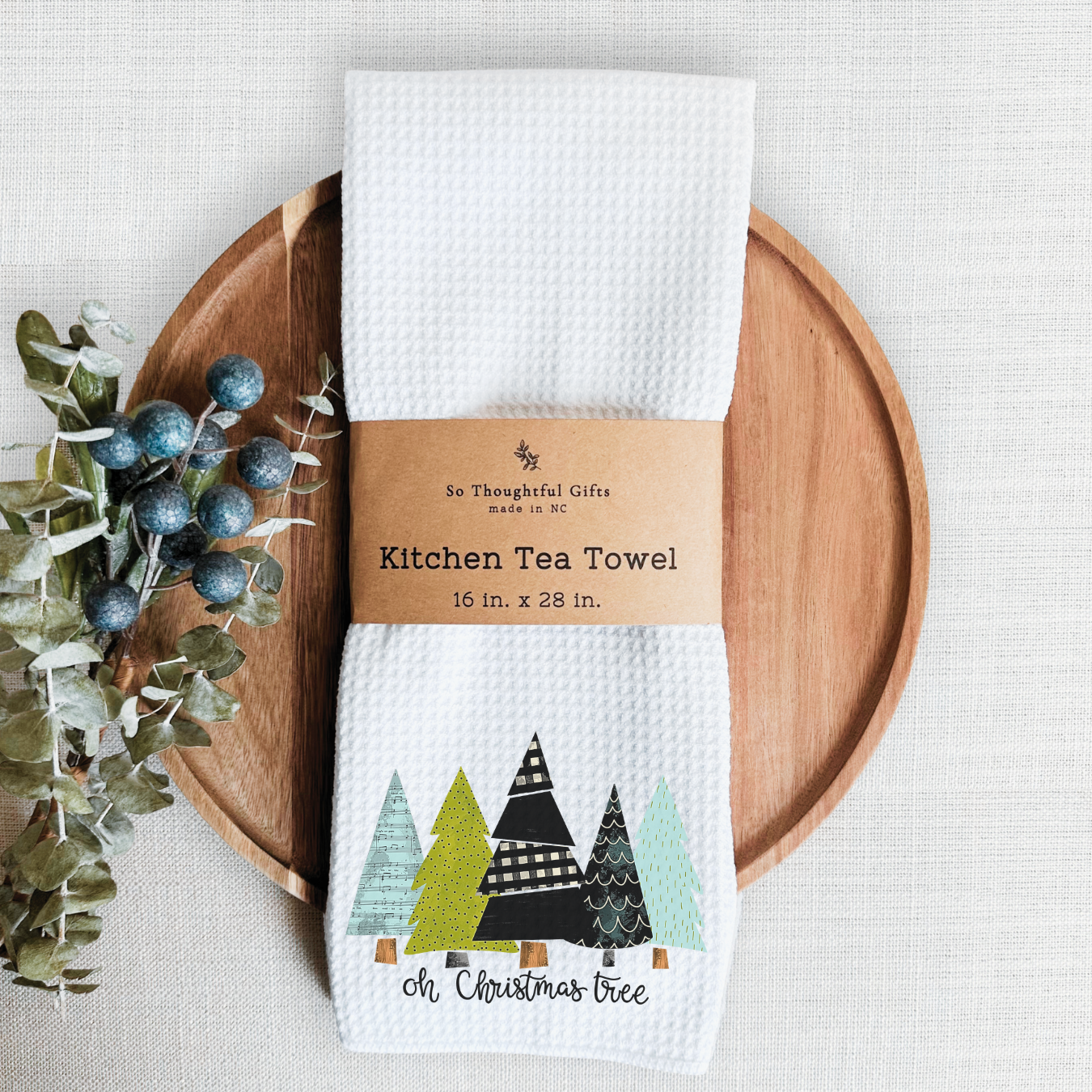 Christmas Dish Towel - Oh Christmas Tree