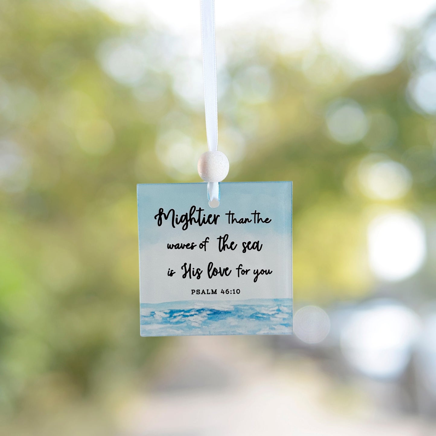 Scripture Window Charm - Psalm 46:10