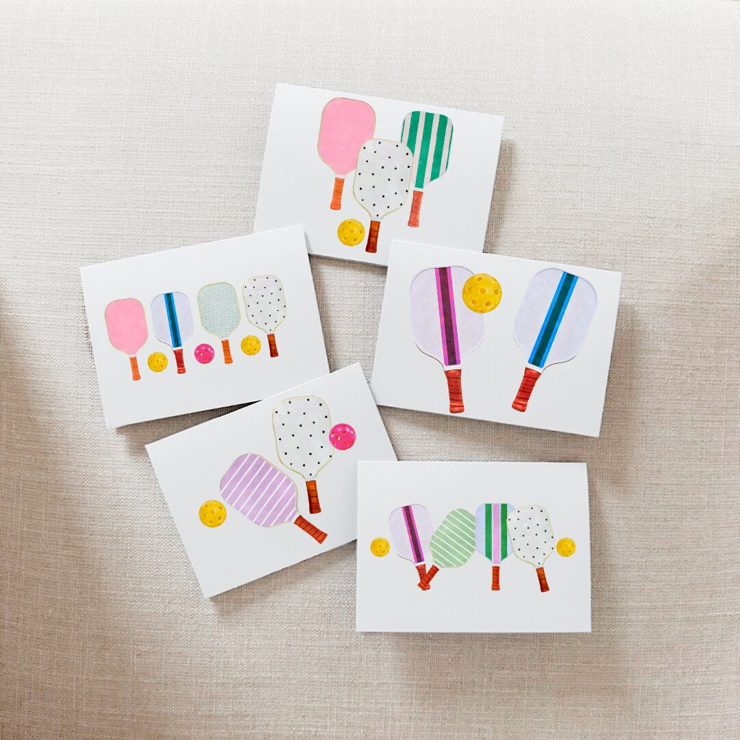 Notecard Set of 10 - Pickleball