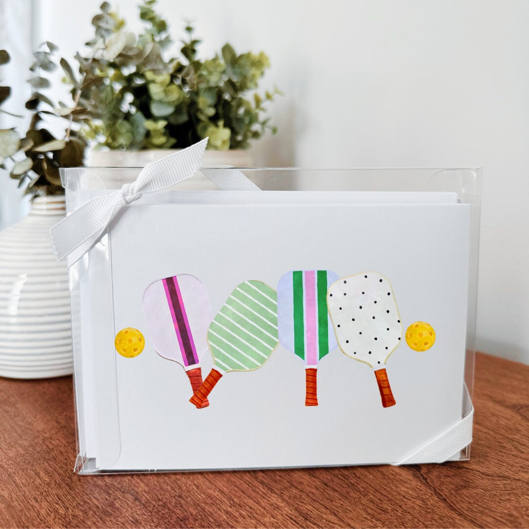 Notecard Set of 10 - Pickleball