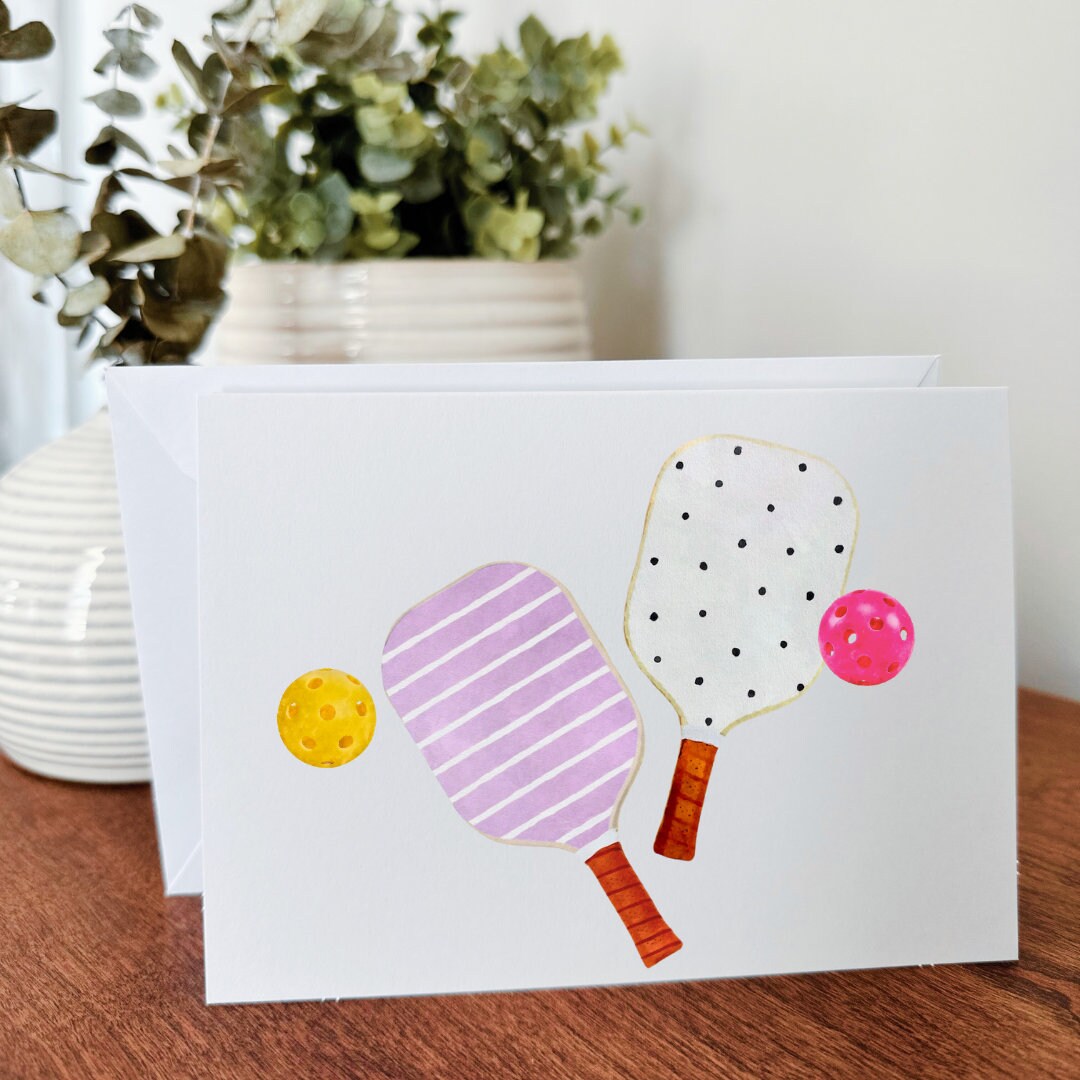Notecard Set of 10 - Pickleball