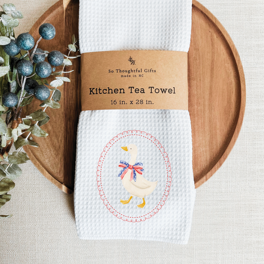 Patriotic Dish Towel - Bow Goose
