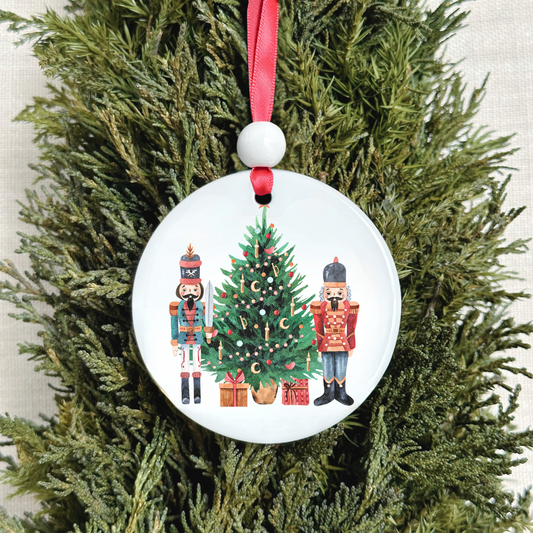 Christmas Ornament - Nutcracker Watercolor