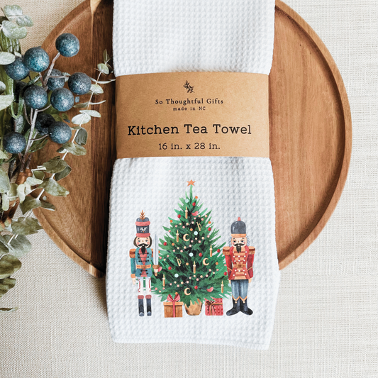 Christmas Dish Towel - Nutcracker